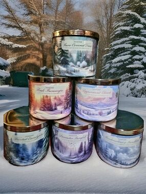 Goose Creek Limited Edition Winter FULL COLLECTION SET OF 6. NOT SOLD SEPARATELY